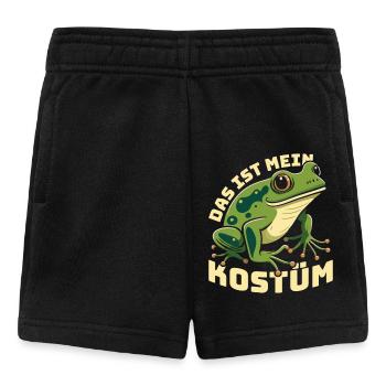 Karneval Party Frösche DAS IST MEIN FROSCHKOSTÜM - Baby Shorts - Schwarz - Vorne