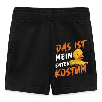 Karneval Enten DAS IST MEIN MENSCHEN KOSTÜM - Baby Shorts - Schwarz - Vorne