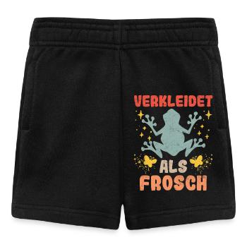 Froschkostüm VERKLEIDET ALS FROSCH Lustiges - Baby Shorts - Schwarz - Vorne