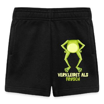 Froschkostüm VERKLEIDET ALS FROSCH Lustiges - Baby Shorts - Schwarz - Vorne