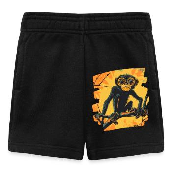 Monkey - Baby Shorts - black - Front