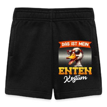 Enten Karneval DAS IST MEIN ENTEN KOSTÜM Lustiges - Baby Shorts - Schwarz - Vorne
