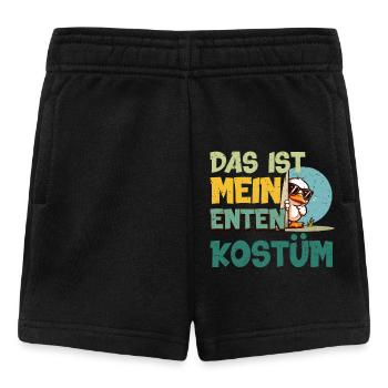 Karneval Party DAS IST MEIN ENTEN KOSTÜM Lustiges - Baby Shorts - Schwarz - Vorne