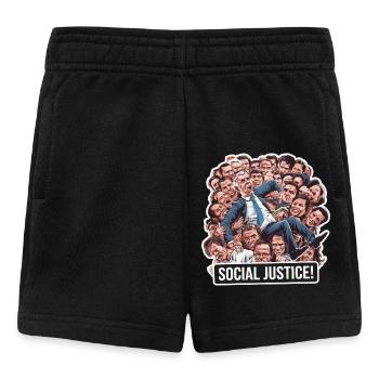 GIUSTIZIA SOCIALE - Pantaloncini per bambini - nero - Fronte