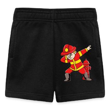 Firefighter Fire Brigade - Baby Shorts - black - Front