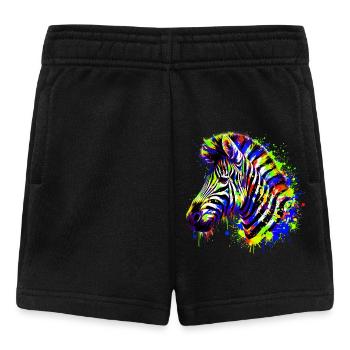 Zèbre - Short Bébé - noir - Devant