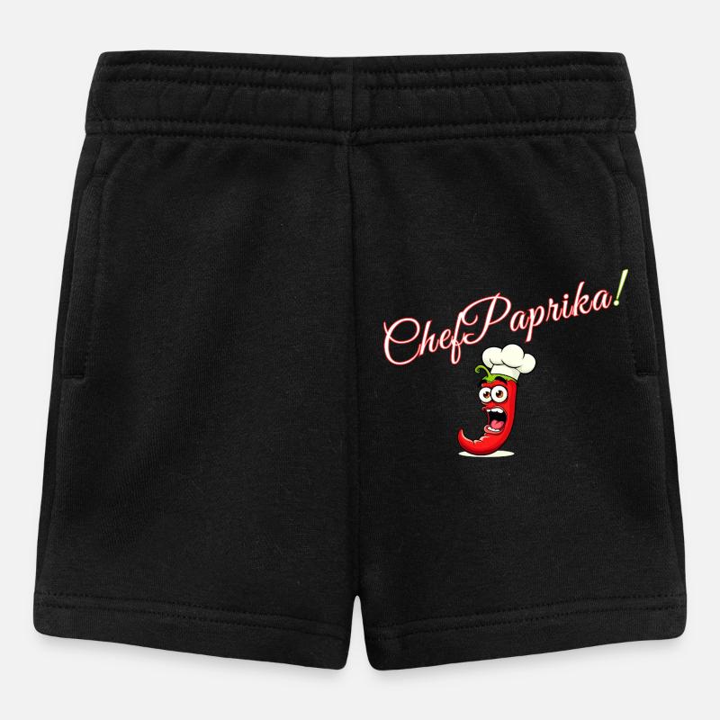 Chef Paprika - Baby Shorts - black