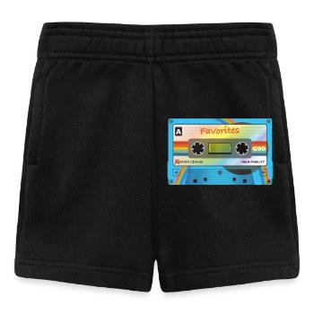 Kassette mit Favorites - Baby Shorts - Schwarz - Vorne