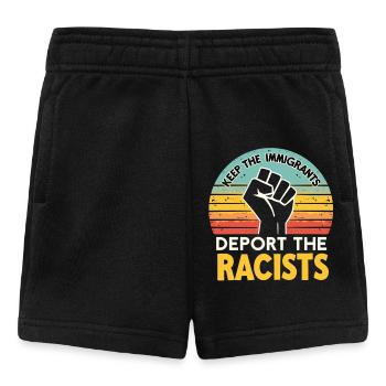 Antiracisme Diversité, justice et égalité - Short Bébé - noir - Devant