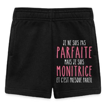 Nicht perfekt, aber ich bin ein Monitor - Baby Shorts - Schwarz - Vorne