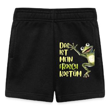 Karneval DAS IST MEIN FROSCH KOSTÜM Lustiges - Baby Shorts - Schwarz - Vorne