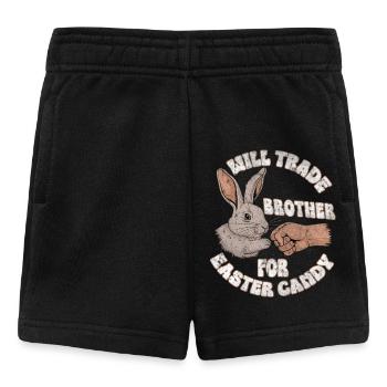 Will Trade Brother For Easter Candy - Baby Shorts - black - Front