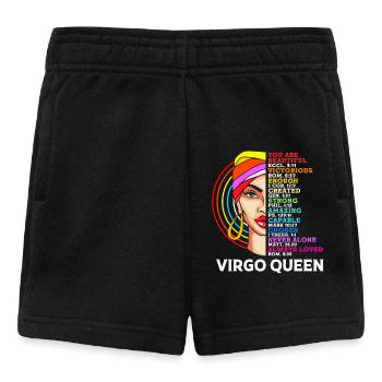 Signe du zodiaque Vierge - Short Bébé - noir - Devant