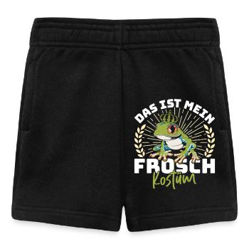 Karneval Party Frösche DAS IST MEIN FROSCHKOSTÜM - Baby Shorts - Schwarz - Vorne