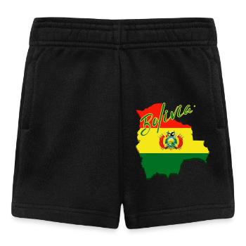 Bolivianischer Stolz, bolivianische Flagge - Baby Shorts - Schwarz - Vorne