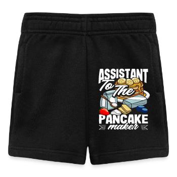 Assistent Des Pfannkuchenmeisters Für - Baby Shorts - Schwarz - Vorne