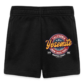 Logo-Design der Yosemite Valley Lodge - Baby Shorts - Schwarz - Vorne