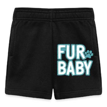 For beauty, experience expressively - Baby Shorts - black - Front