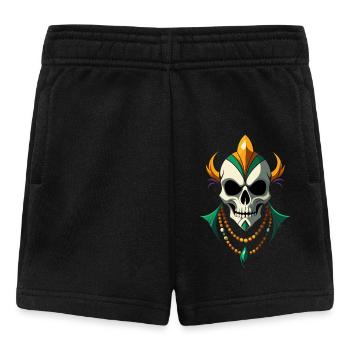 Mardi Gras skull - Carnival - Costume - Gift - Baby Shorts - Schwarz - Vorne
