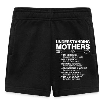 Understanding Mothers - Mom Life Design - Baby Shorts - black - Front