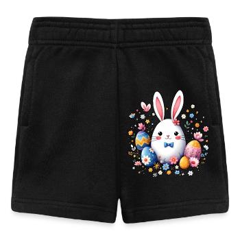 Osterhase - Baby Shorts - Schwarz - Vorne