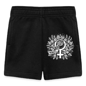 International Women's Day - Gift - Baby Shorts - black - Front