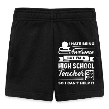 High School Teacher High School Teacher - Baby Shorts - black - Front