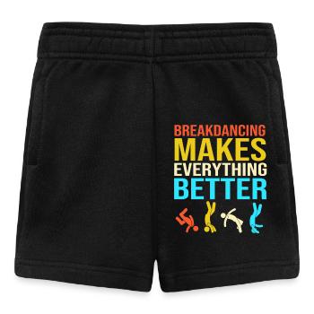 Breakdancing - Baby Shorts - black - Front