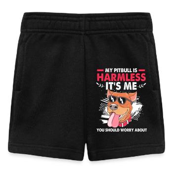 Pitbull - Baby Shorts - Schwarz - Vorne