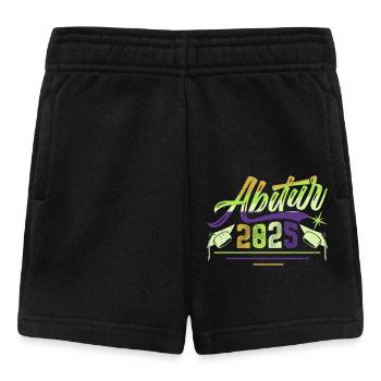 ABITUR 2025 ABI Geschafft Abiturient Lustiges - Baby Shorts - Schwarz - Vorne