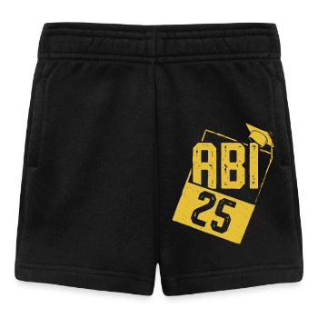 ABITUR 2025 ABI Geschafft Abiturient Lustiges - Baby Shorts - Schwarz - Vorne