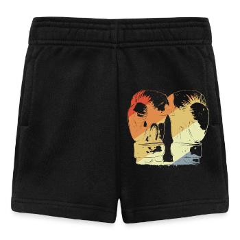 Boxing Gloves Retro - Baby Shorts - black - Front