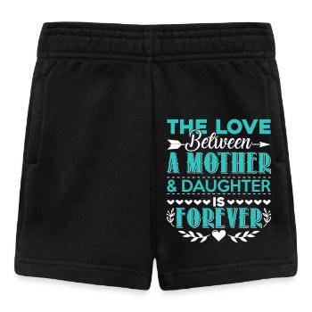 Mother's Day Mother And Daughter Love - Baby Shorts - black - Front