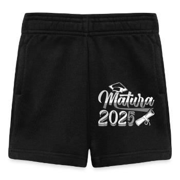 MATURA 2025 Maturant Matura Geschafft Lustiges - Baby Shorts - Schwarz - Vorne