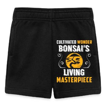 Bonsai Tree - Baby Shorts - Schwarz - Vorne