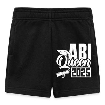 ABI QUEEN 2025 Abiturientin Abitur Geschafft - Baby Shorts - Schwarz - Vorne