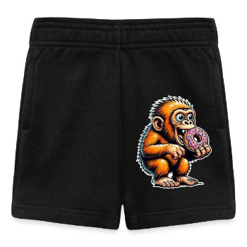 Neanderthal Donut - Baby Shorts - black - Front