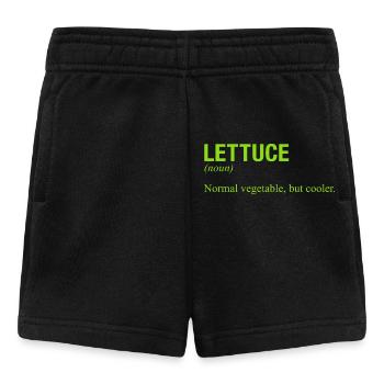 LETTUCE - Baby Shorts - Schwarz - Vorne