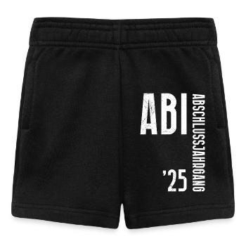 ABI 2025 Abitur Abschluss Lustiges Abiturienten - Baby Shorts - Schwarz - Vorne