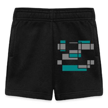 Graphic No. 2 - Baby Shorts - Schwarz - Vorne