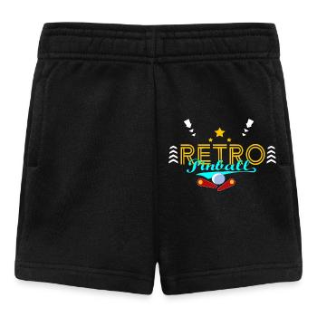 Retro pinball - Baby Shorts - black - Front