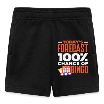 Prédiction de bingo 100 % de chance Bingo - Short Bébé - noir - Devant