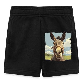 Maultiere Maultier - Baby Shorts - Schwarz - Vorne