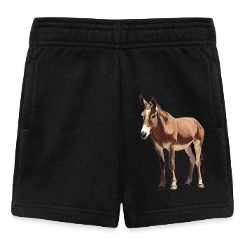 Donkey Esel - Baby Shorts - Schwarz - Vorne