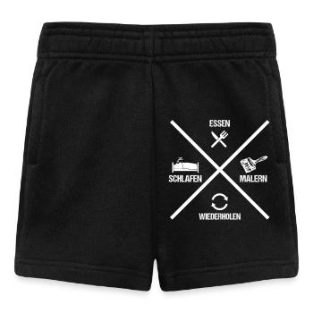 Master Painter Journeyman Painter - Baby Shorts - black - Front