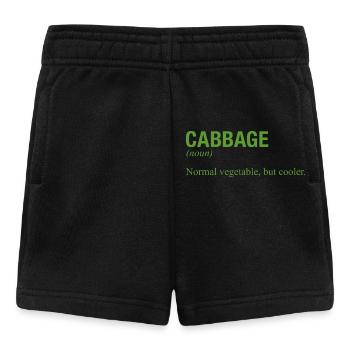 CABBAGE - Baby Shorts - Schwarz - Vorne