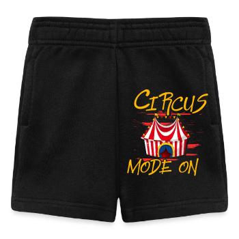 Zirkusmodus Ein - Baby Shorts - Schwarz - Vorne