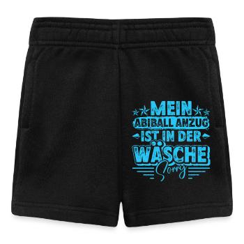 Abitur MEIN ABIBALL ANZUG IST IN DER WÄSCHE Lustig - Baby Shorts - Schwarz - Vorne