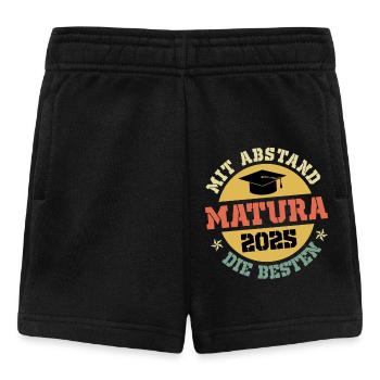 MATURA MIT ABSTAND DIE BESTEN 2025 Matura Lustig - Baby Shorts - Schwarz - Vorne