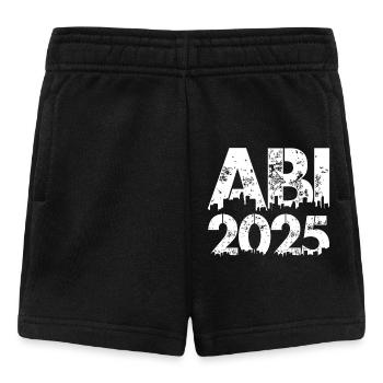 ABI 2025 Abitur Abschluss Lustiges Abiturienten - Baby Shorts - Schwarz - Vorne